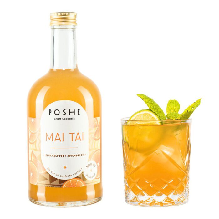 POSHE Getränke MAI TAI 500ml mit Glas